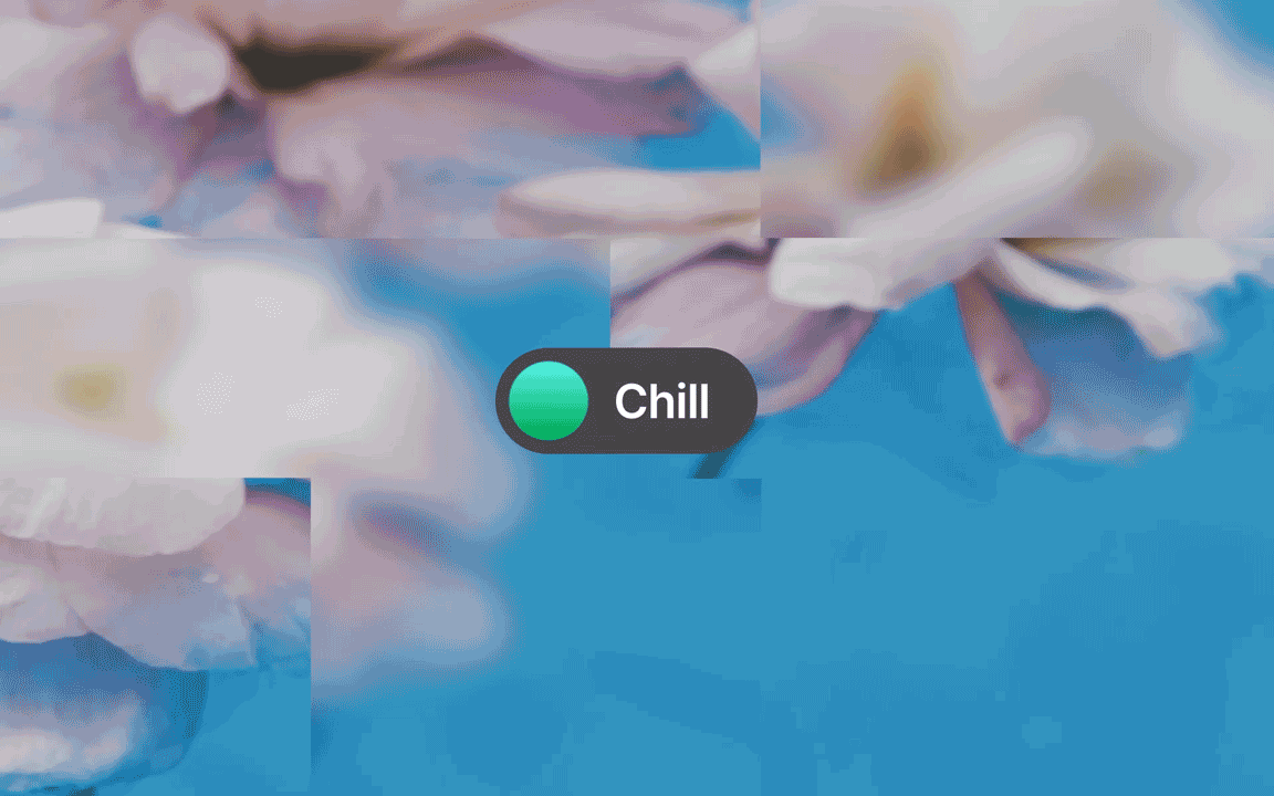 Mood toggling from “chill” to “sad”